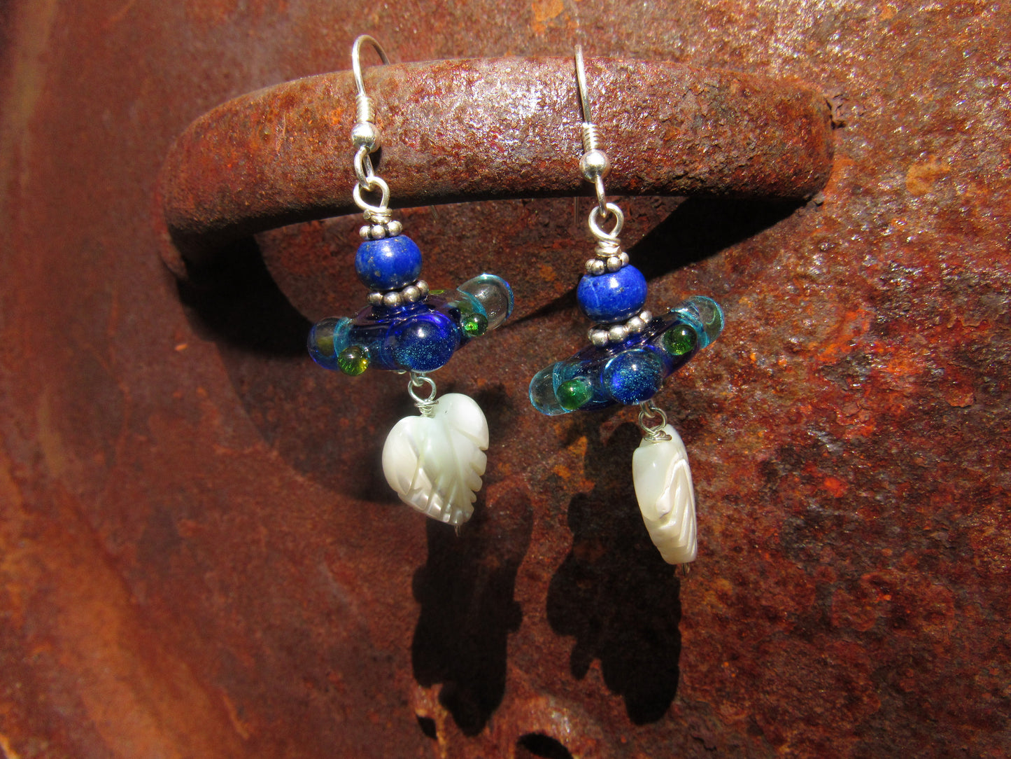 Handmade Lamp work Earrings