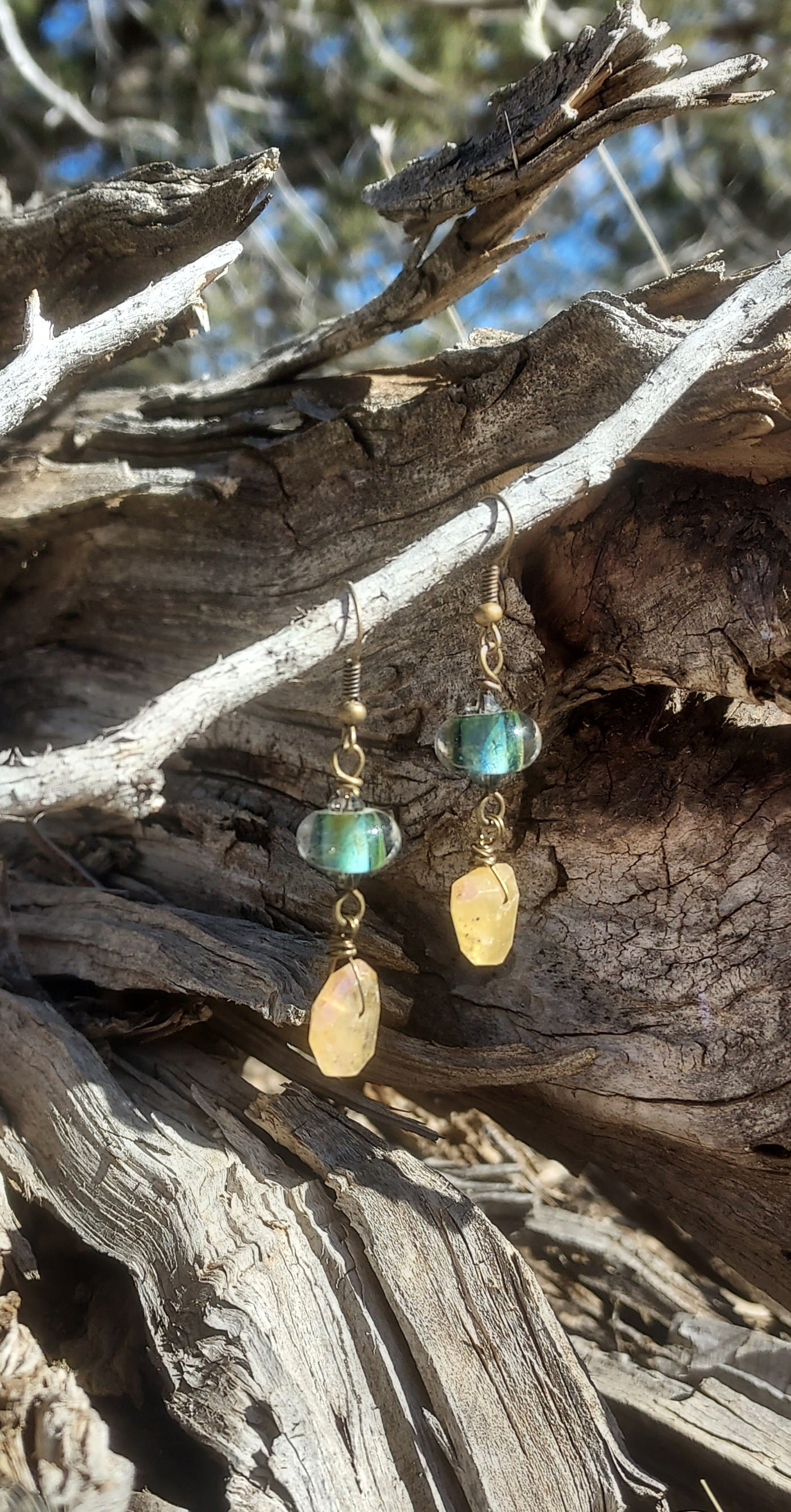 Rustic Handmade Earrings